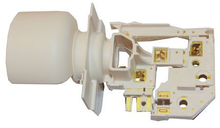 Whirlpool douille lampe pour thermostat atea 481246698982 pour réfrigérateur whirlpool uvi1341/a+ 855099601001