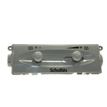 Scholtes boîtier de commande gris + 2 touches c00113721 pour hotte scholtes gfe860