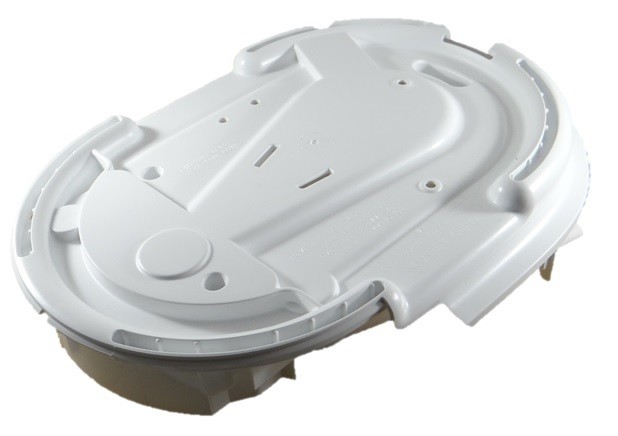 Moulinex demi boîtier inférieur blanc ms-4a19371 pour robot de cuisine moulinex companion xl hf806e10/702 8010000058