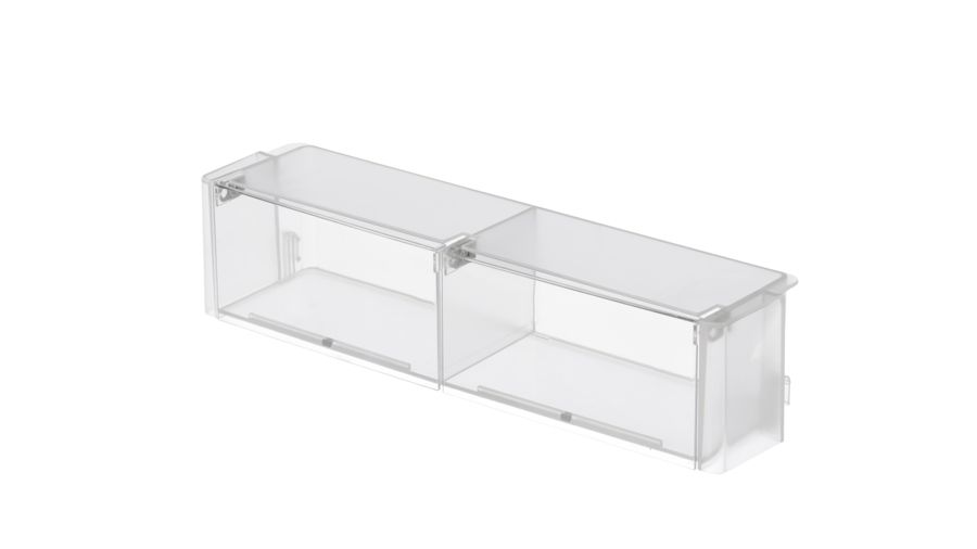 Siemens etagere beurrier avec volets g/d 00448795 pour réfrigérateur siemens kf18ra50