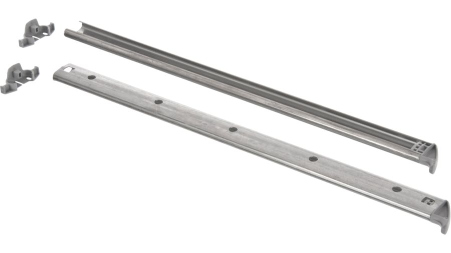 Bosch glissère gauche/droite de panier supérieur avec embouts 00298547 pour lave-vaisselle bosch sgs55e98eu sgs55e98eu/31