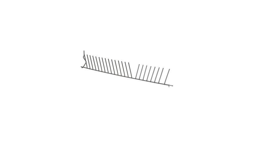 Bosch tiges rabattables panier inferieur 00668360 pour hotte bosch sms25aw00f51