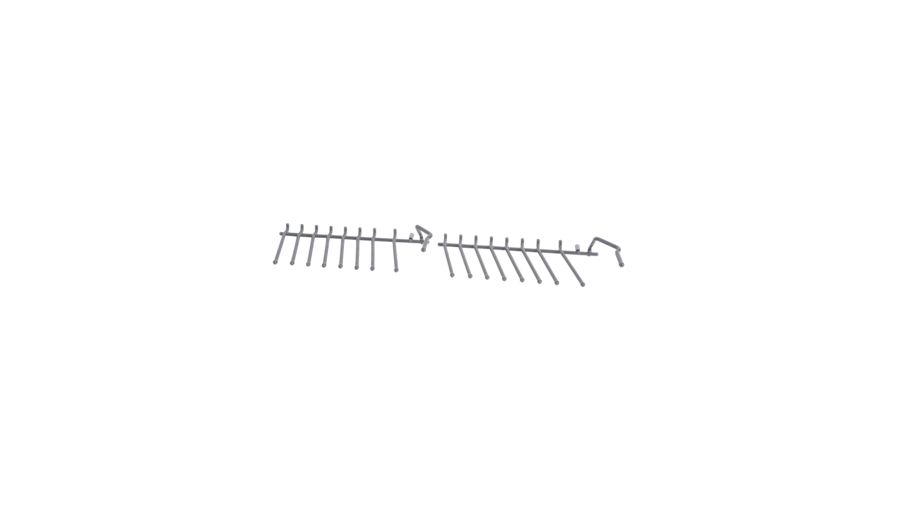 Bosch tiges rabattables panier inférieur 00645102 pour lave-vaisselle bosch smi53l82eu/45