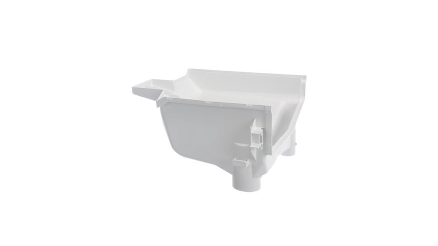 Bosch bac à produits (partie inférieure) 11011877 pour lave-linge bosch waq28470ff waq28470ff/03