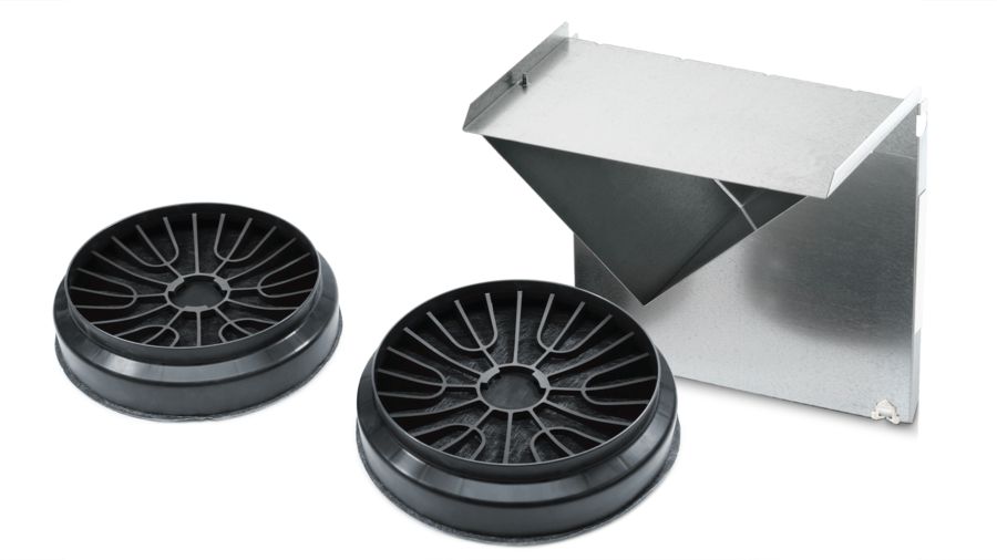 Bosch kit de démarrage pour mode recyclage air 00576894 pour hotte bosch dww06w450 dww06w450/02