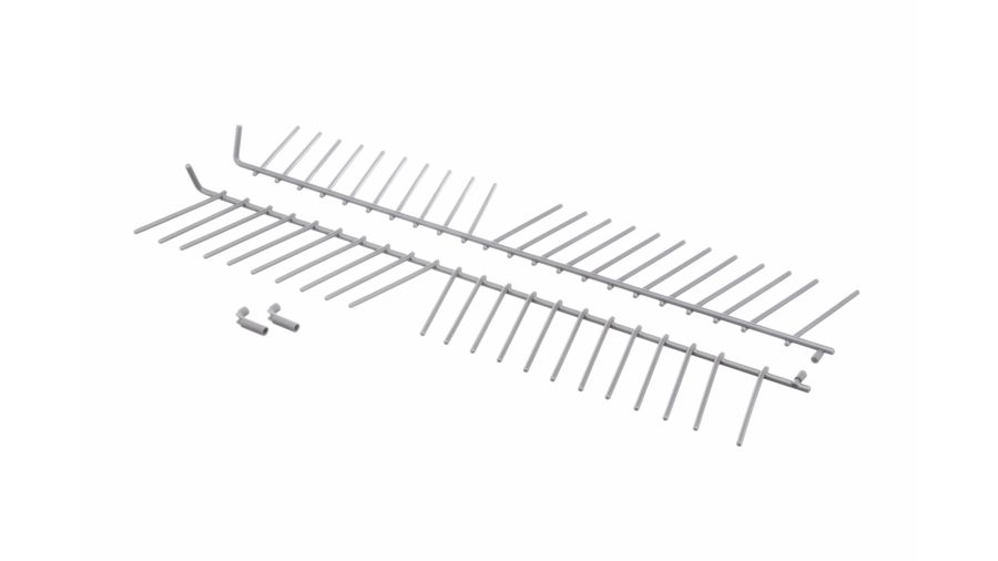 Bosch jeu de tiges rabattables de panier inférieur 00443403 pour lave-vaisselle bosch sgi53e65eu sgi53e65eu/26