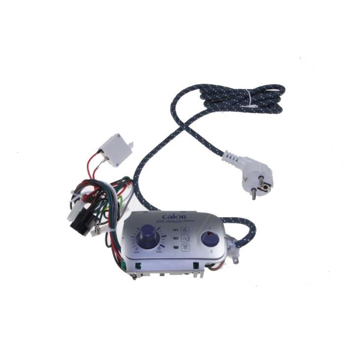 Calor boîtier avant complet + carte commande cs00098536 pour centrale vapeur - fer à repasser calor pro minute aquaplus