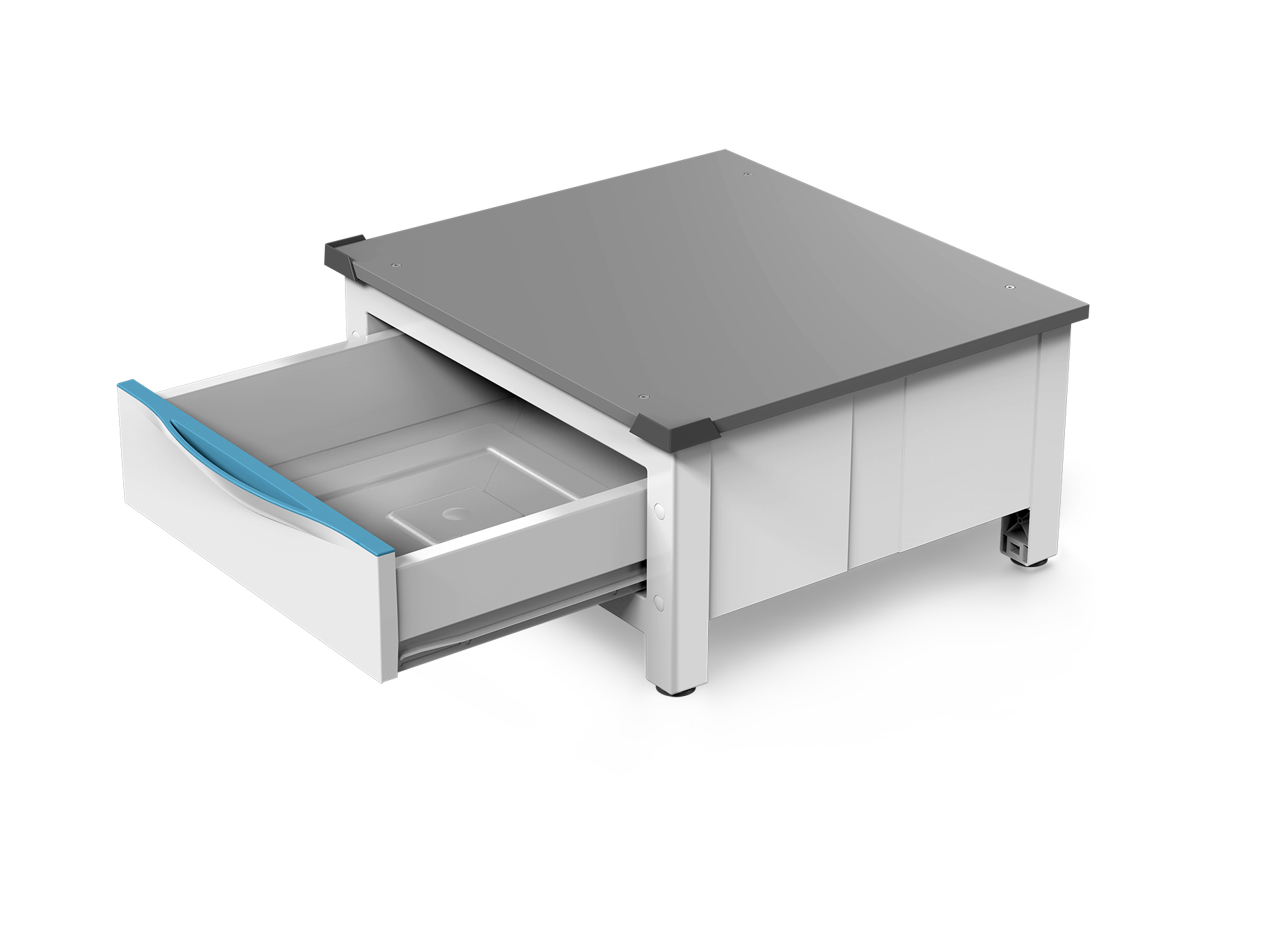 Whirlpool socle avec étagère pour machine à laver - base space extra 656144 pour lave-linge whirlpool magic1000 857051020881