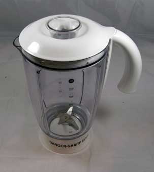 Kenwood bol mixeur blanc poignÉe ouverte compl. kw662494 pour robot de cuisine kenwood fp591