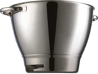 Kenwood bol en inox avec poignée pour robots major et cooking chef robot ménager aw36386b01 pour robot de cuisine kenwood kmm040