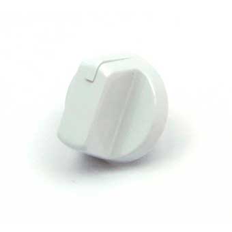 Indesit bouton de brûleur à gaz blanc c00304668 pour four - cuisinière indesit i5gmh5agcwu 25884220000