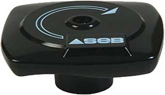 Seb bouton de serrage noir, cocotte-minute x1040002, 790071 pour cocotte-minute - cuiseur seb rn42anpt