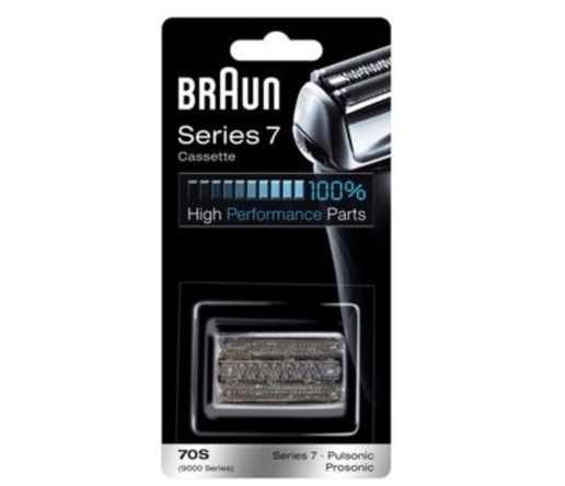 Braun grille et tête de rasoir cassette 70s serie 7 81387979 pour rasoir - tondeuse braun 5696 series7