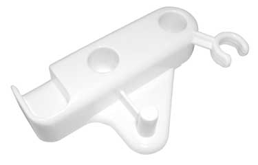 Indesit butoir de côté droit blanc de portillon (h.70x20) c00045967 pour réfrigérateur indesit cg2345(fr)