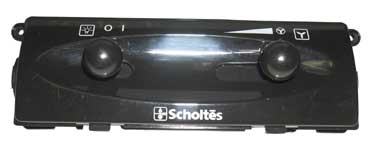 Scholtes boîtier de commande marron + 2 touches c00135473 pour hotte scholtes gfe860 869990158070