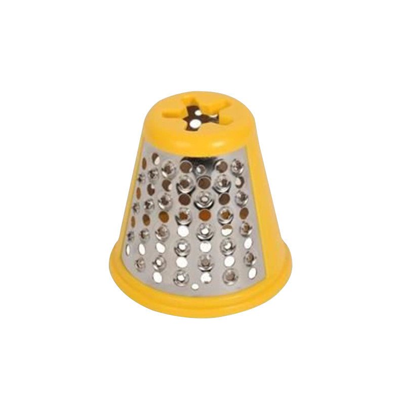 Moulinex cone à raper fromage jaune ss-194000 pour robot de cuisine moulinex fresh express max ice dj812510/35a 1510001037