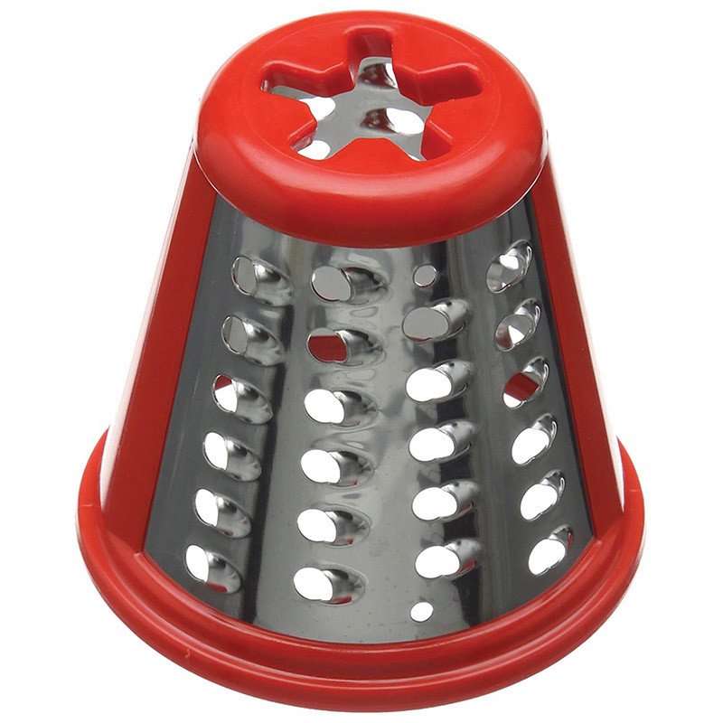 Moulinex cone à raper gros rouge ss-193998 pour robot de cuisine moulinex fresh express max
