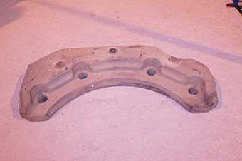 Hotpoint ariston contrepoids antérieur 13,4 kg a c00286068 pour lave-linge hotpoint ariston xwe101284xwwggeu 80855420100