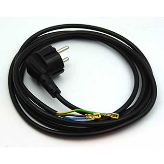 Whirlpool cordon secteur (l2450mm) 480132101855 pour réfrigérateur whirlpool whm3111 854907715003