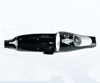 Rowenta corps supérieur noir rsrh5323 pour aspirateur rowenta air force extreme rh8870wo/2d0 2210019152