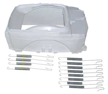 Brandt cuve partie supérieure avec contrepoids 52x2210 pour lave-linge brandt vlt6630