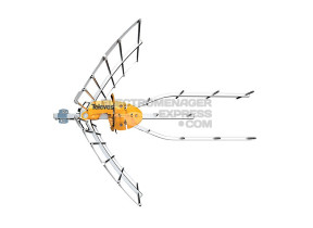 Antenne uhf ellipse lte700 5g gain 38 db televes 148921