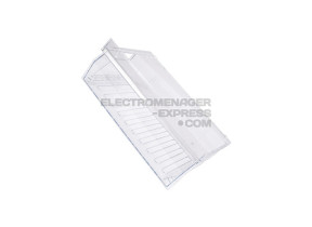 Bac à légumes transparent pour réfrigérateur - H : 186 mm 2109327045