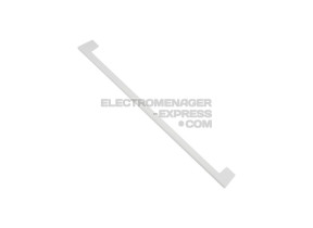 Baguette pour rebord frontal de clayette en verre de réfrigérateur 2231066081