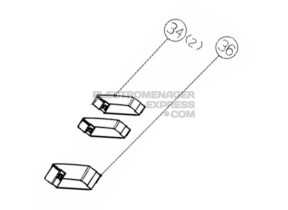 Balconnet porte-bouteilles 1072164