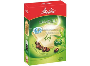 Boîte de 80 Filtres à café végétal 60% fibre Bambou 1x4 6726300