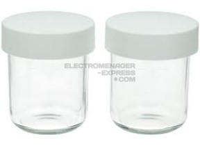 Bol en verre (x2) + couvercle (at320) KW697736