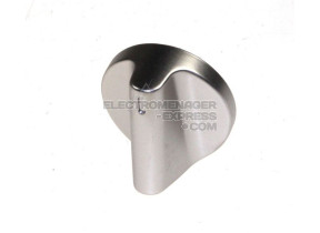 Bouton de brûleur de gaz de couleur argent C00274035