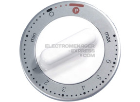 Bouton de commande blanc argenté KW710191