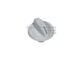 Bouton de sélecteur de gaz bombée blanche M00395325