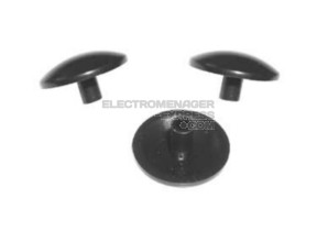 Bouton de sélecteur noir (x3) AS0001433