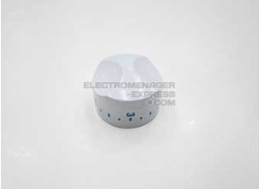 Bouton de thermostat blanc/bleu C00048507