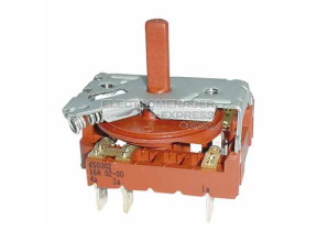 Bouton sélecteur rotatif 6 cosses 51X7374