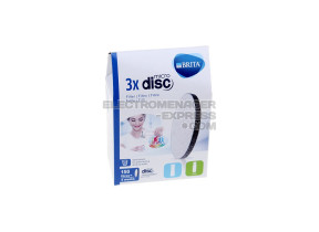 Brita microdisc filtre à eau pour bouteille filtre à eau (pack de 3) 1020107