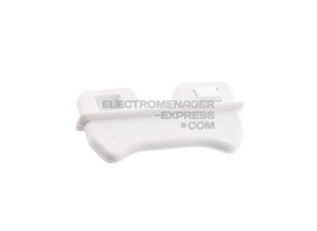 Clip blanc pour panneau latéral de lave-linge 1297346064