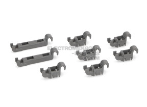 Clips fixation de tiges rabattables panier inférieur 00611472