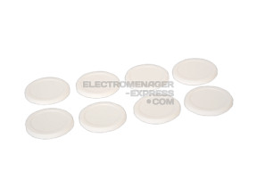 Couvercles (x8) de pot blanc SS-989691
