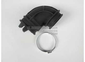 Durite coudée + capot de bac hydraulique 481231028358