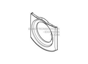 Façade avant support de hublot MCK38266304