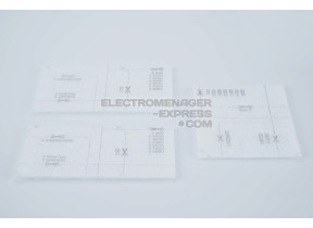 FILTRE COMP.POUSS. 3 PIECES 06713110
