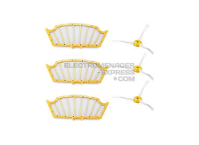 Filtres + brosses irobot 00802411