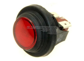 Interrupteur Marche / Arrêt rouge M0003816