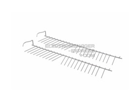 Jeu de tiges rabattables de panier inférieur 00357872