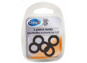 Joints noirs de flexibles et raccords gaz g1/2 74X9874