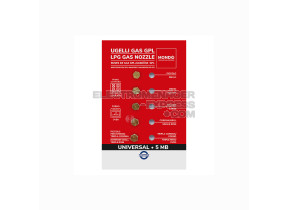 Kit 5 injecteurs GPL propane butane 00537503