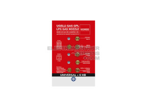 Kit 7 injecteurs GPL propane butane universel 00537563